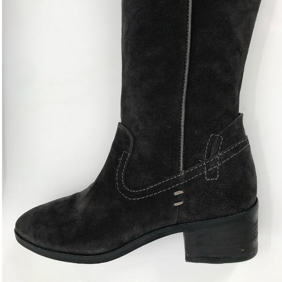 Dolce Vita Women's Gray Suede Knee High Boots Size 6 - Picture 3 of 9